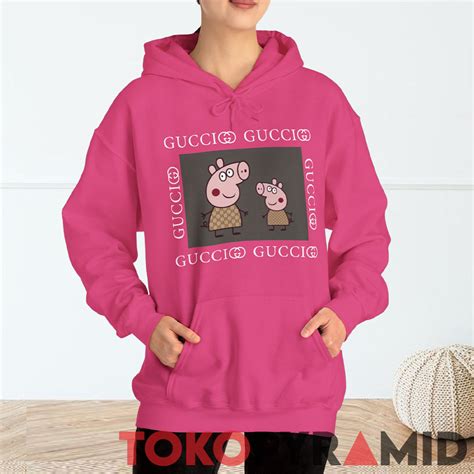 gucci hoodie peppa pig